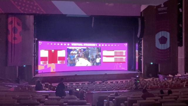 Laporan dari Qatar: Kena Zonk Fasilitas Virtual Stadium di Main Media Center Piala Dunia 2022
