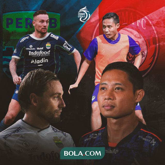 Persib Vs Arema FC di BRI Liga 1: Duel Sengit Dua Jenderal Lapangan Tengah, Marc Klok dan Evan Dimas